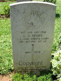 Dar Es Salaam War Cemetery - Sturk, G C